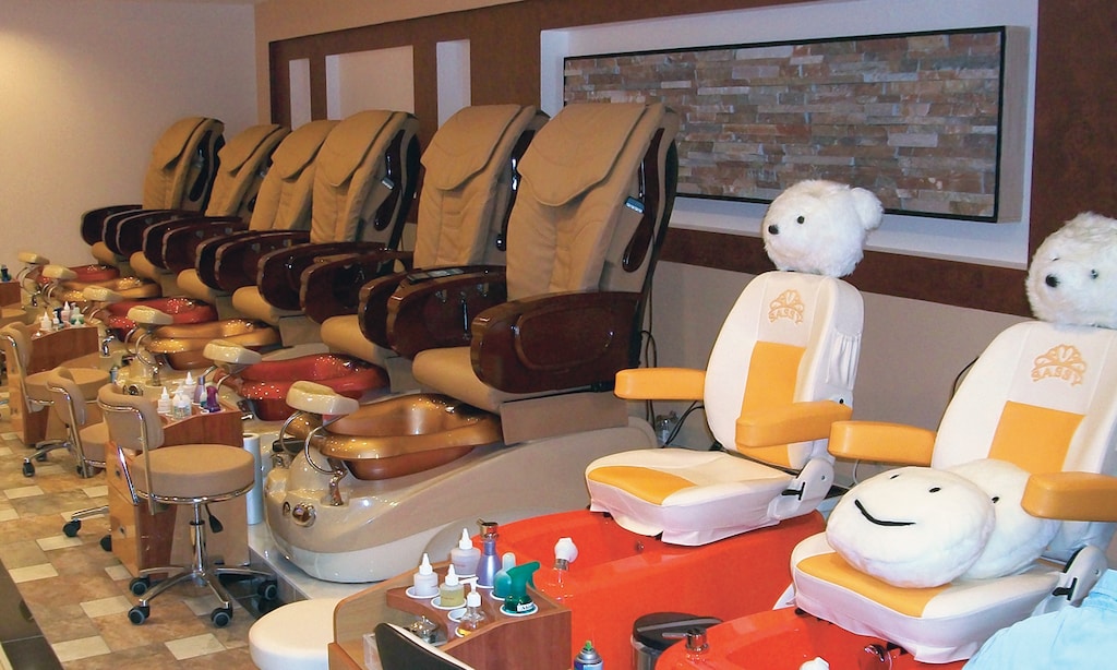 Product image for LA MODA NAILS & SPA $3 OFF pedicurereg. $25