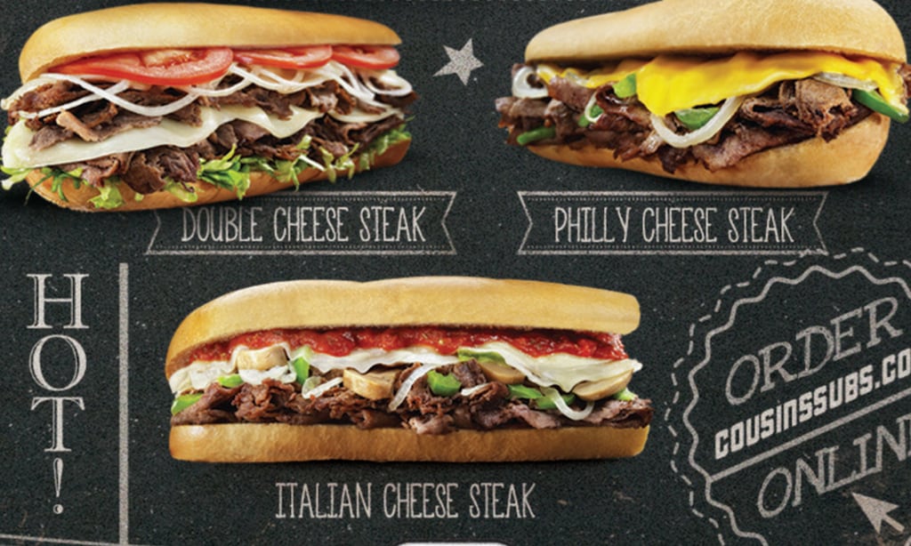 Product image for Cousins Subs SAVE $5 $5 OFF any Party Box or 2ft. Party Sub! 