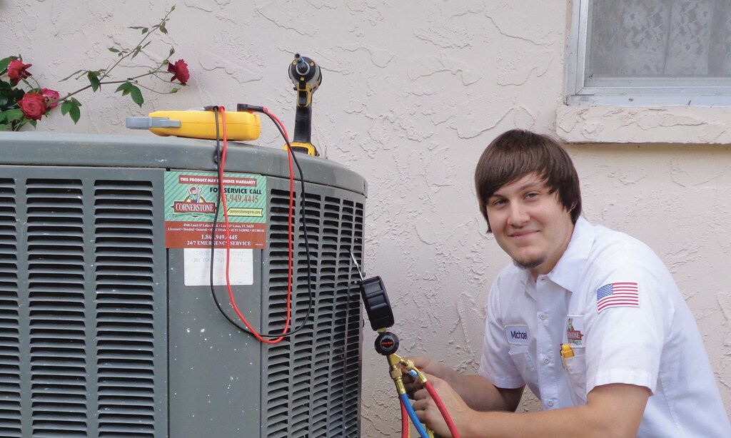 Product image for Cornerstone Air Conditioning, Plumbing & Electrical $25 OFF SERVICE REPAIR AIR, PLUMBING OR ELECTRICAL
