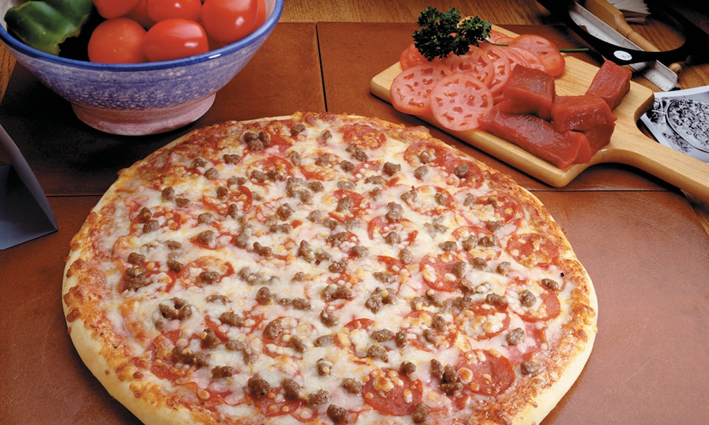 Product image for Papa Passero's Pizzaria $3 off any size pizza