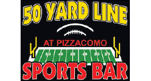 50 Yard Line Sports Bar @ Pizza Como logo
