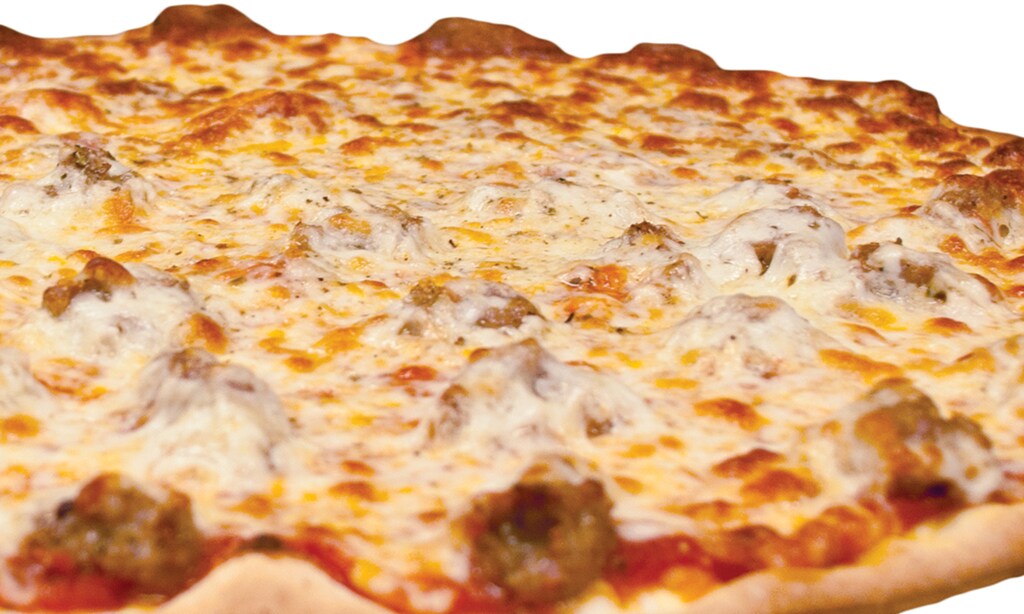 Product image for Rosati's $16.99 + TAX 14" Thin Crust 3-topping Pizza. 