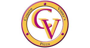 Cousin Vinny's Pizza logo