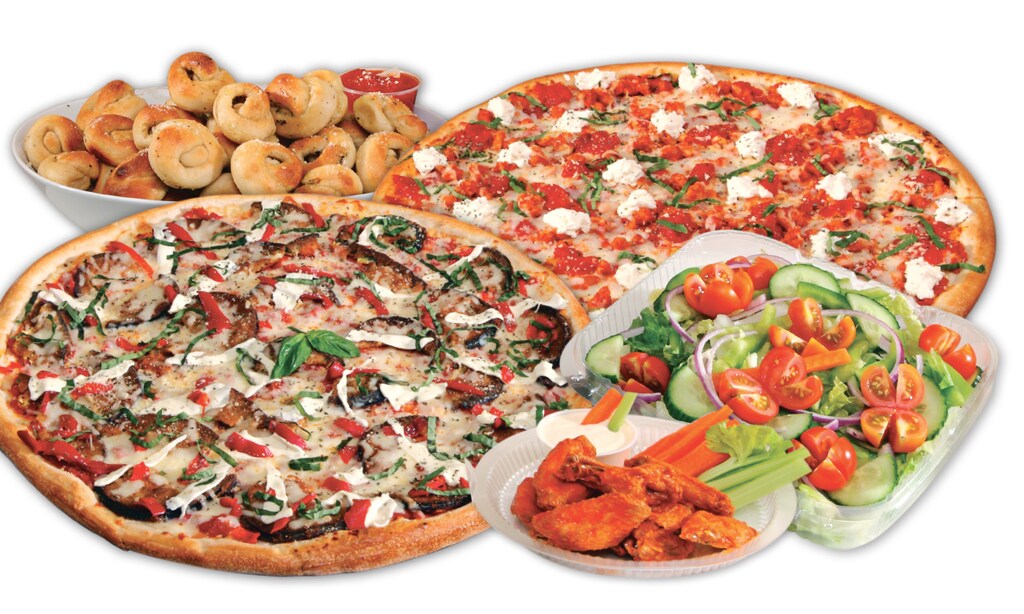 Product image for Harvest Grain Pizza $22.99 lg cheese pizza, 10 wings,2 liter soda. 