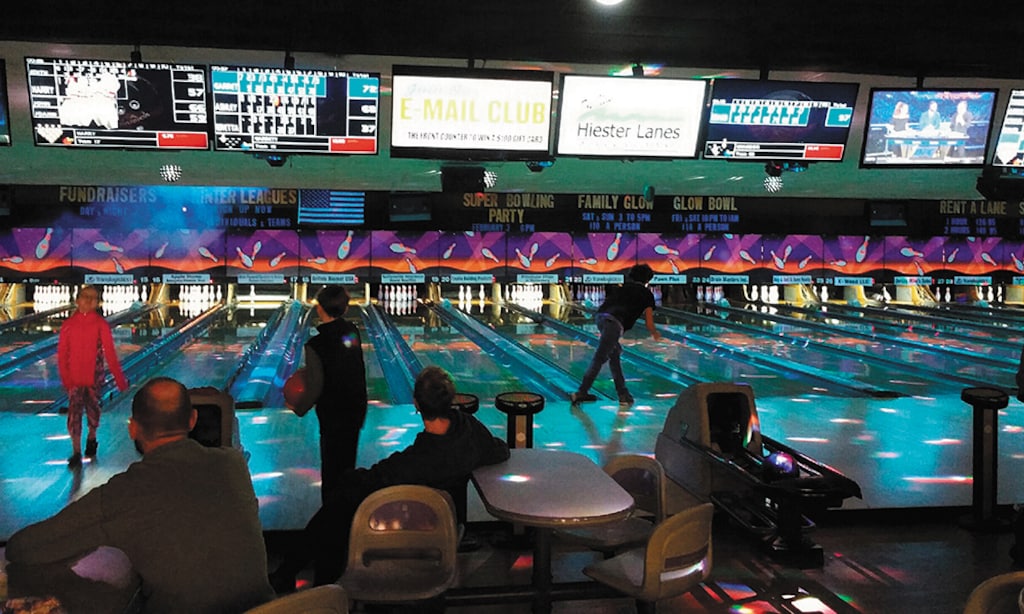 Product image for Hiester Lanes $5 OFF your next visit of $30 or more • bowling only. 