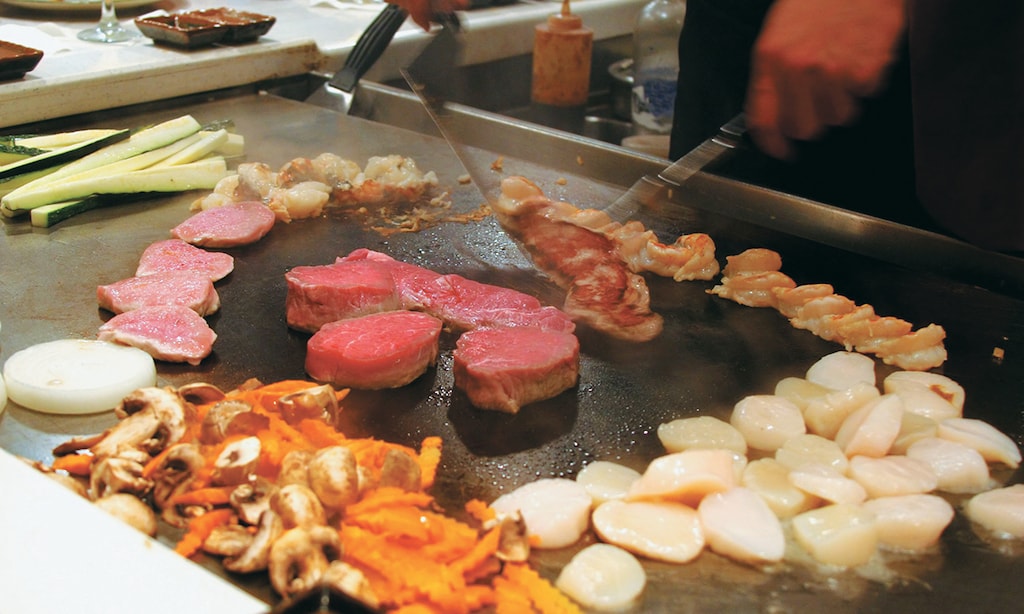 Product image for Akira $6 off any hibachi purchase of $40 or more. 