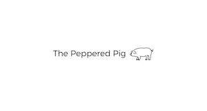 The Peppered Pig logo