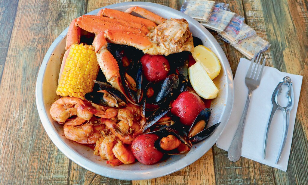 Product image for Juicy Seafood $15 OFF any purchase of $125 or more. 