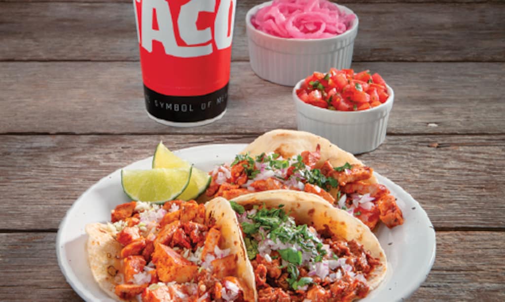 Product image for Backyard Taco- Queen Creek Free tostada w/purchase of any item of equal or greater value