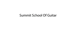Summit School Of Guitar logo