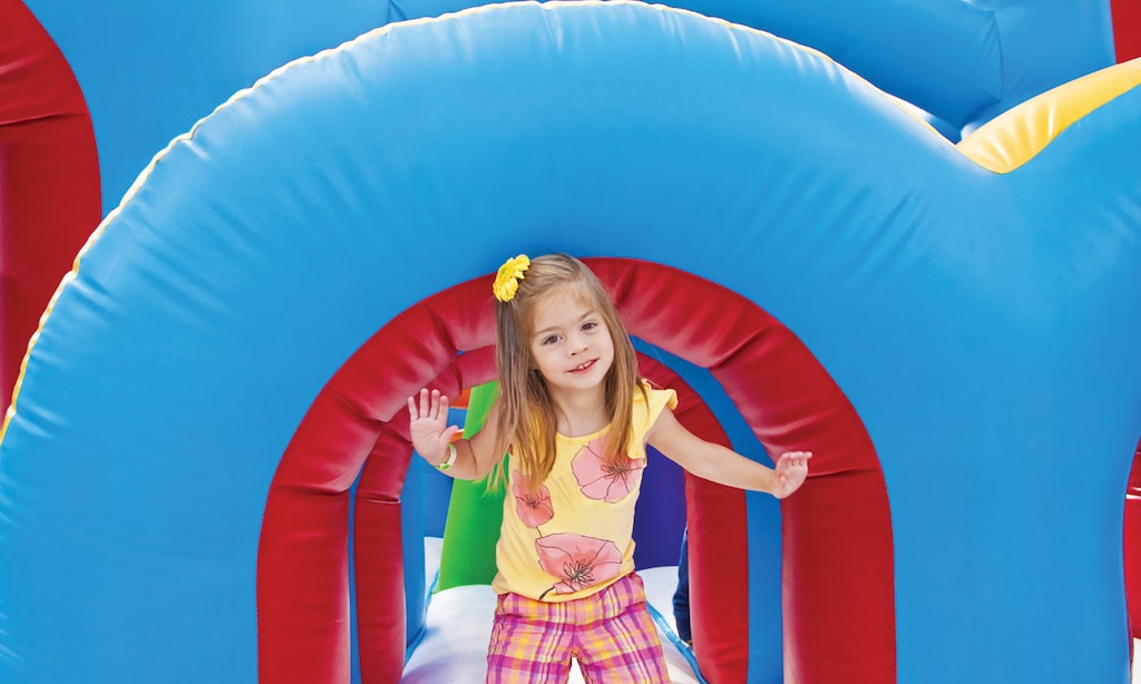Product image for Pump It Up $18 For A 5 Open Jump Session Punch Card (Reg. $36)
