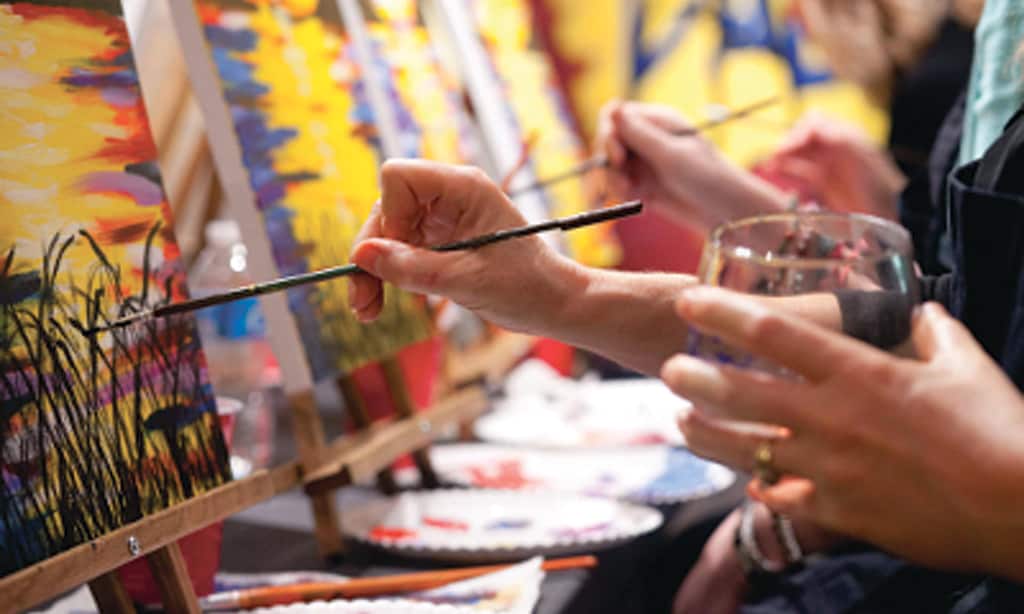 Product image for Pinots Palette $45 For A 3-Hour Painting Class For 2 (Reg. $90)