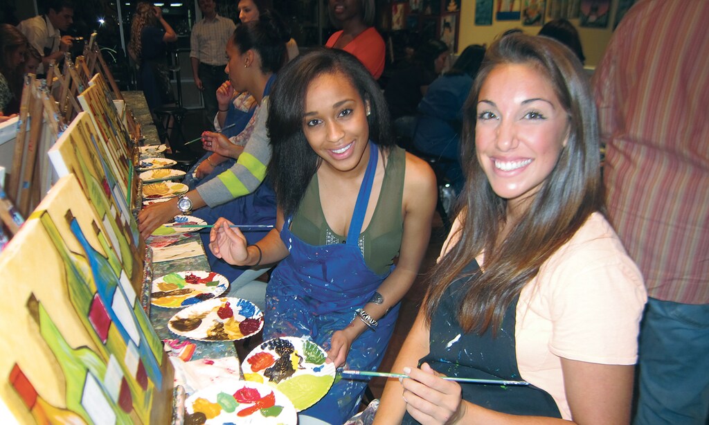 Product image for Pinots Palette $45 For A 3-Hour Painting Class For 2 (Reg. $90)