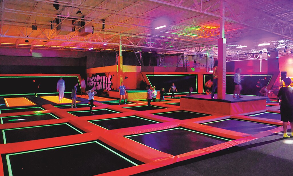 Product image for X Factor Trampoline $20 For 2 Hours Of Jump Time For 2 People (Reg. $40)