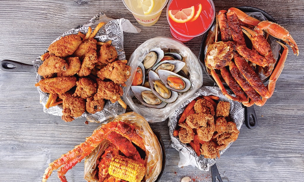 Product image for Kickin KAsian Asian Cajun Seafood $15 For $30 Worth Of Asian Cajun Cuisine