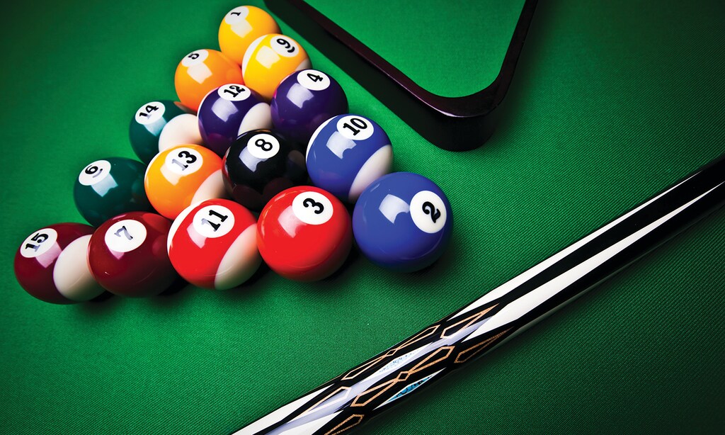 Product image for Salt City Billiards $13 For Play-All-Day Pool For 2 People Including 2 Appetizers (Reg. $26)