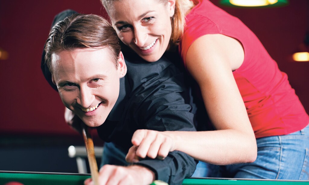 Product image for Salt City Billiards $13 For Play-All-Day Pool For 2 People Including 2 Appetizers (Reg. $26)