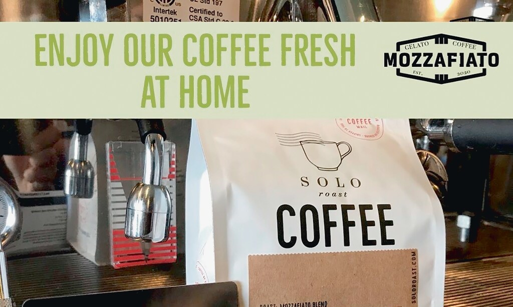 Product image for Mozzafiato Gelato & Coffee $10 For $20 Worth Of Cafe Dining