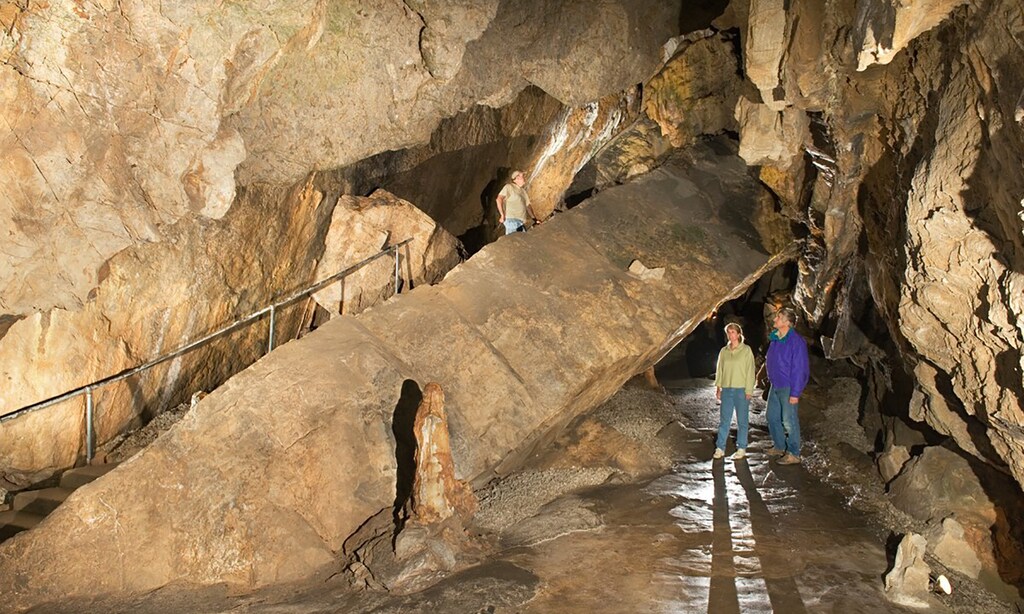 Product image for Crystal Cave $35 Guided Crystal Cave Tour For 2 Adults & 2 Children (Reg. $70)