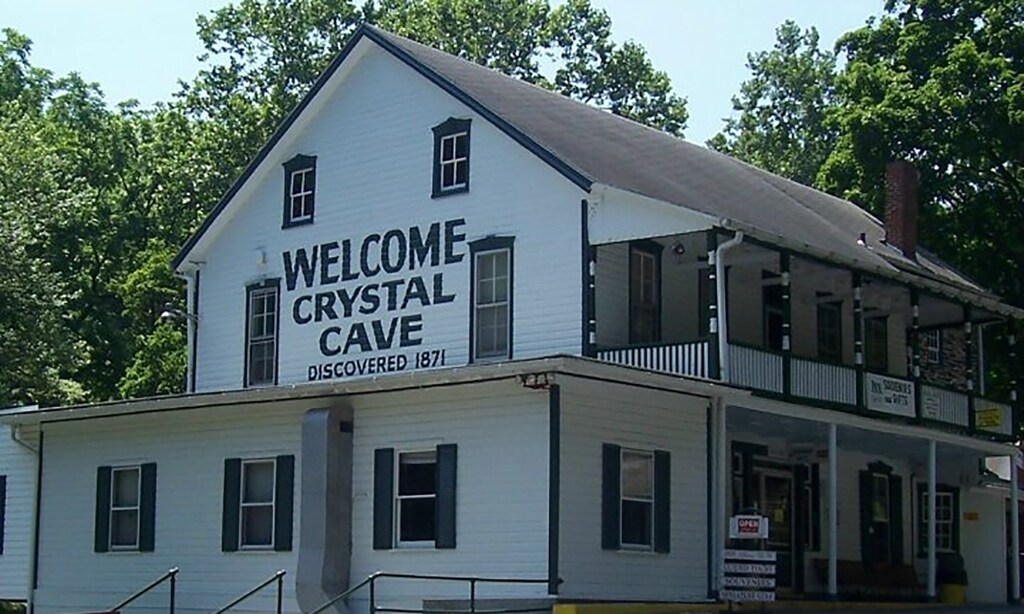 Product image for Crystal Cave $35 Guided Crystal Cave Tour For 2 Adults & 2 Children (Reg. $70)