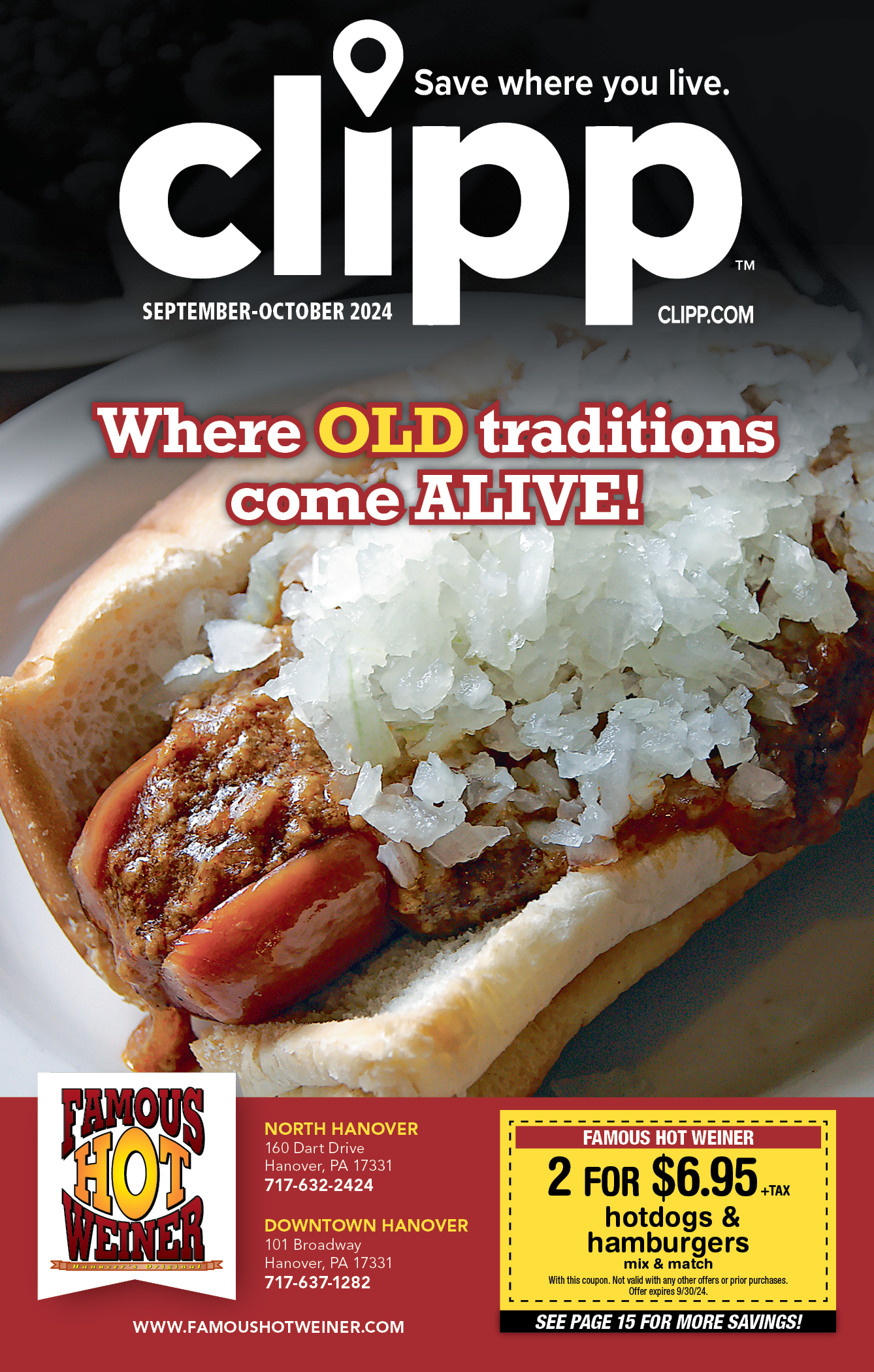 55 ¢ Off Includes Choice Of 2 Weiners Or 2 Hamburgers Or 1 Of Each