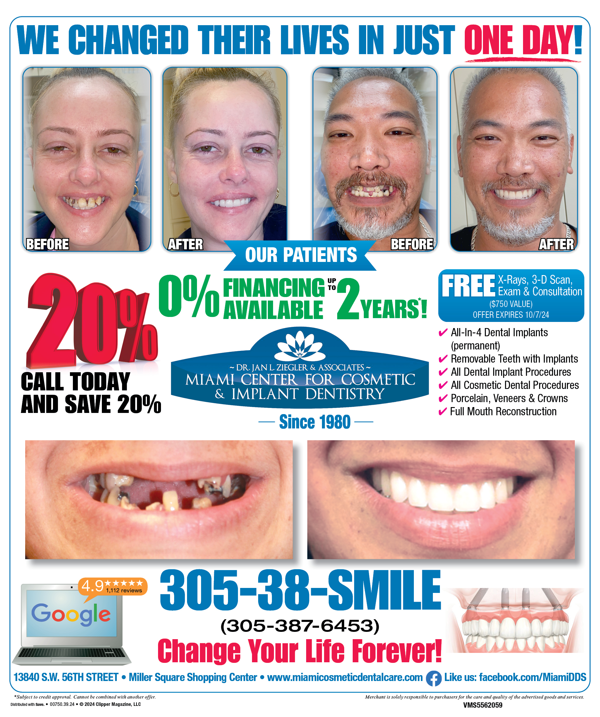 All for only 49, Over 250 Value! Cleaning Limpieza (ADA 1110), Cavity