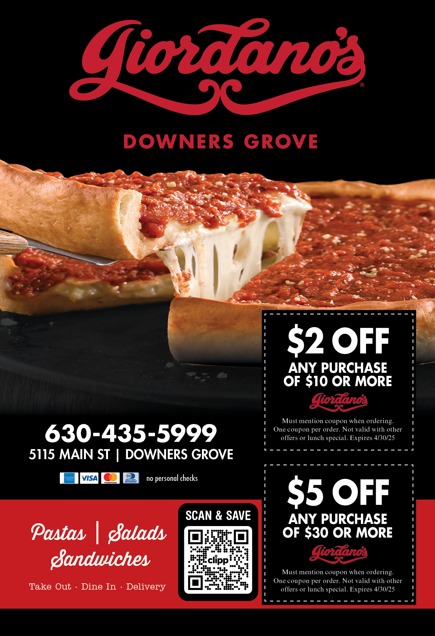 Magazine image for Giordano's