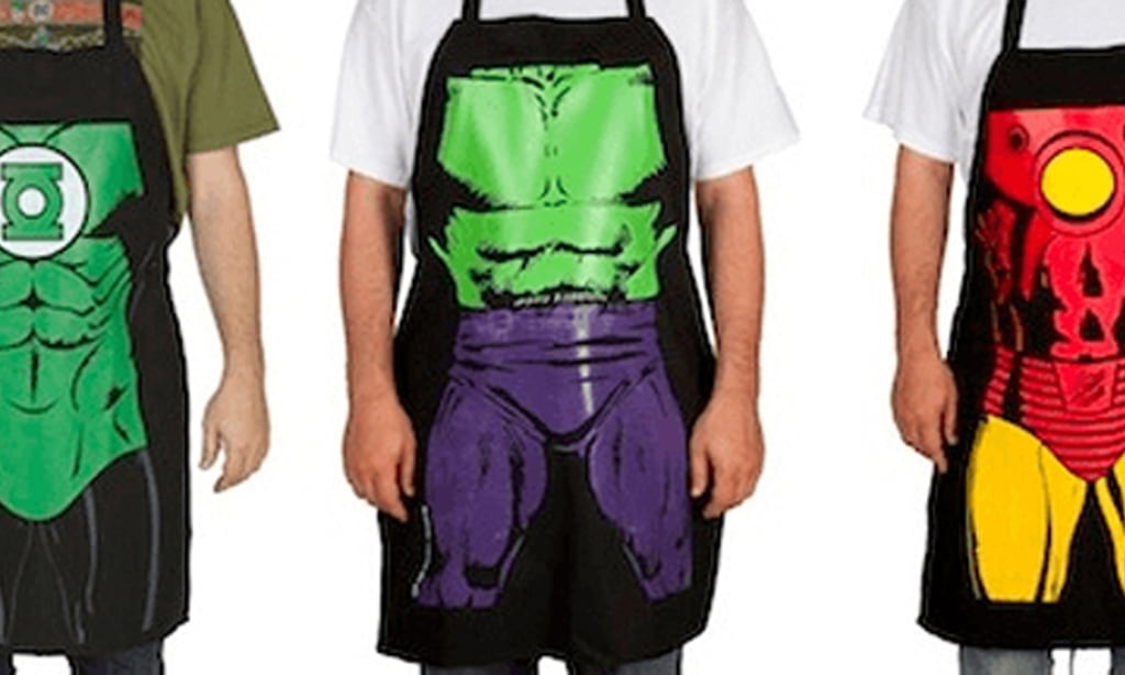 Product image for Efizzle.Com Retro Superhero Aprons - Spiderman