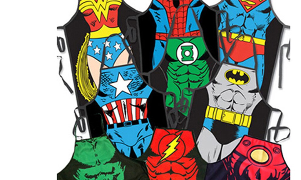 Product image for Efizzle.Com Retro Superhero Aprons - Spiderman